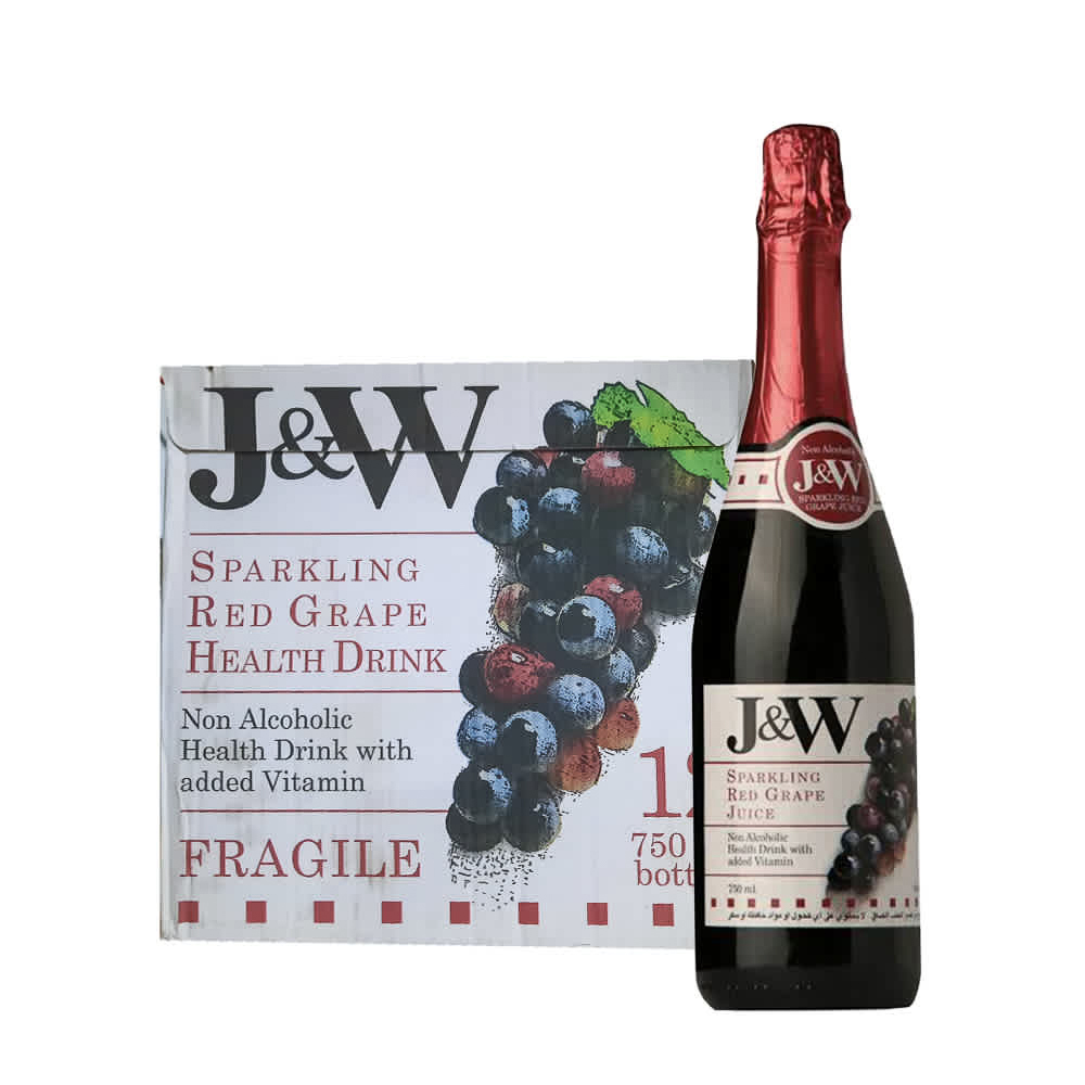 J&W Sparkling Red Grape Juice