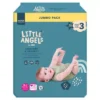 Little Angels By ASDA Nappies Size 3