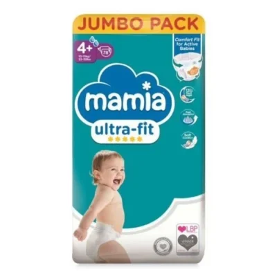 Mamia Ultra-Fit Size 4 Jumbo Pack