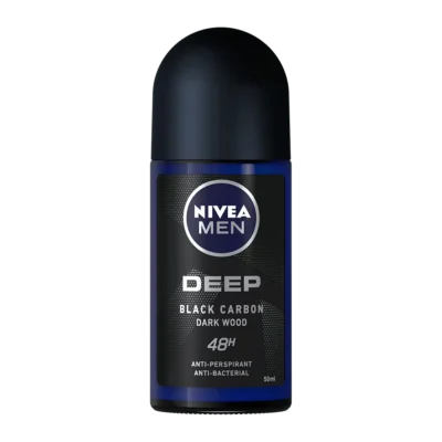 Nivea Men Deep Black Carbon Roll-on