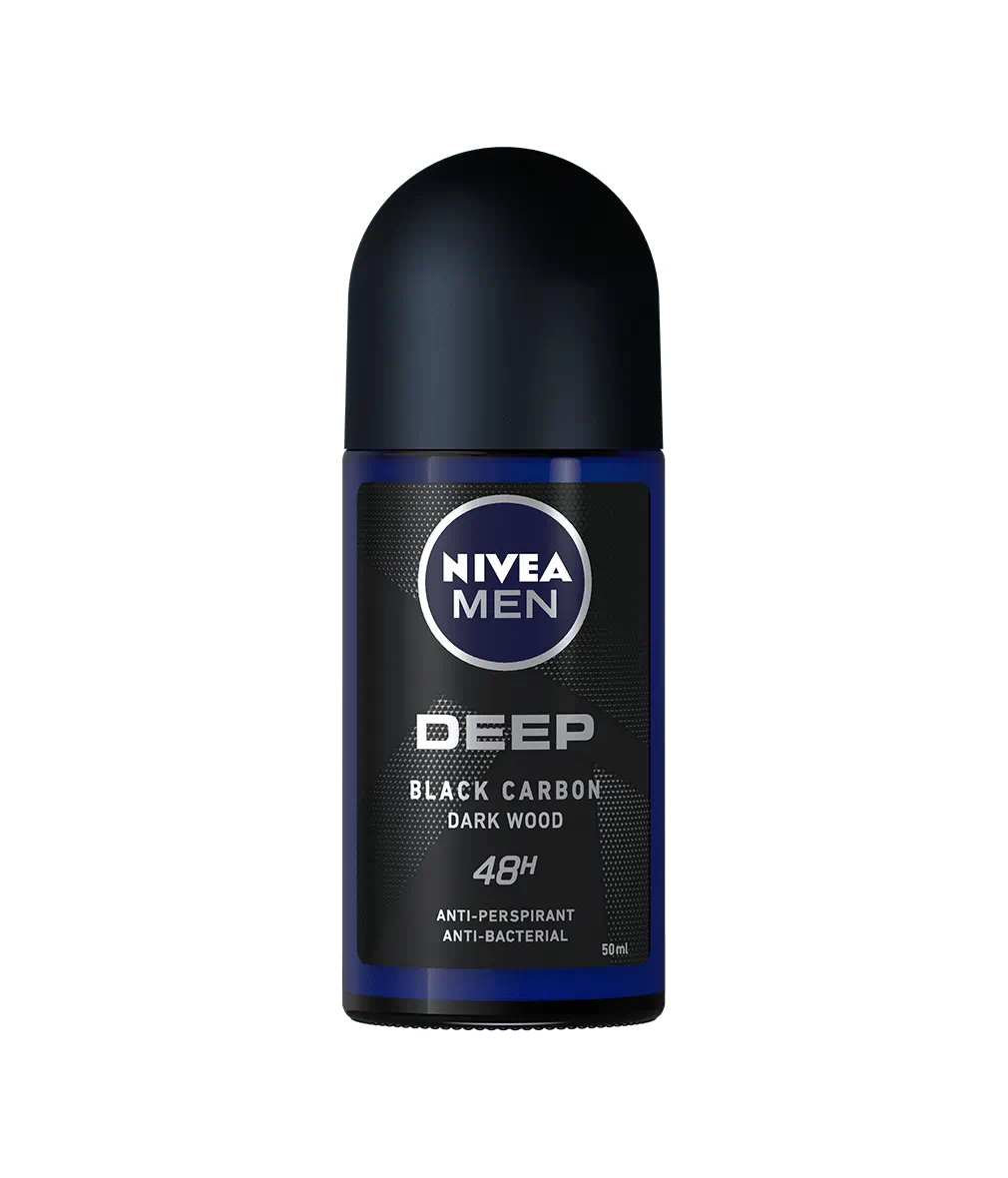 Nivea Men Deep Black Carbon Roll-on