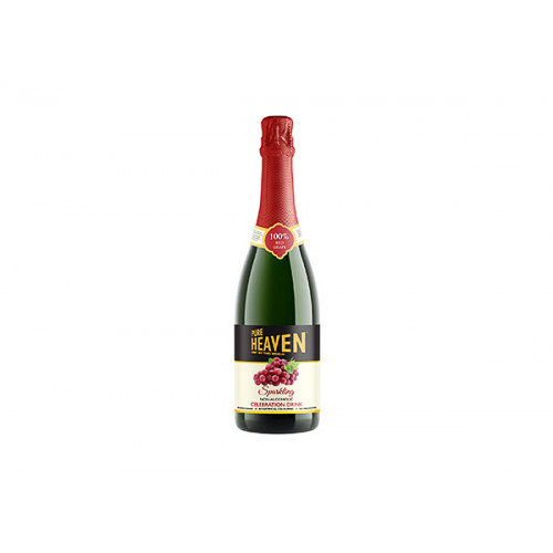 Pure Heaven Sparkling Drink Red Grape 750ml