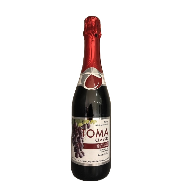 Toma Classic Sparkling Red Grape 750ml